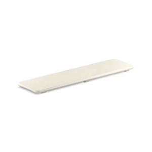 Kohler® 9157-96 Bellwether® Drain Cover, 27-3/8 in L x 7-1/2 in W, Plastic, Biscuit