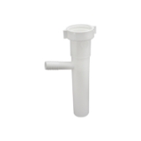 Keeney 31-8W Branch Tailpiece With 5/8 in OD Branch, 1-1/2 in Pipe, 8 in L, Direct Connection, Polypropylene