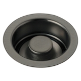 DELTA® 72030-KS Kitchen Disposal and Flange Stopper, 4-1/2 in Nominal, 4-1/2 in OAL, Brass, Black/Stainless Steel