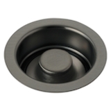 DELTA® 72030-KS Kitchen Disposal and Flange Stopper, 4-1/2 in Nominal, 4-1/2 in OAL, Brass, Black Stainless