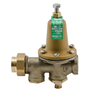 WATTS® 0009278 LF25AUB-Z3 Standard Pressure Reducing Valve, 3/4 in Nominal, FNPT End Style, 25 to 75 psi Pressure, Copper Silicon Alloy Body