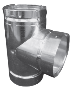 ECCO™ 210544 5DWT4 5 in x 5 in x 4 in Double Wall Tee