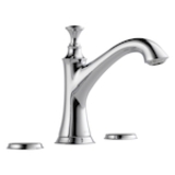 Brizo® 65305LF-PCLHP-ECO Baliza® Widespread Lavatory Faucet, Commercial, 1.2 gpm Flow Rate, 4-5/16 in H Spout, 6 to 16 in Center, Polished Chrome, Pop-Up Drain