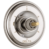 DELTA® T11997-PNLHP 3-Port 6-Setting Diverter Trim, Brilliance Polished Nickel
