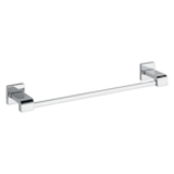 DELTA® 77518 Arzo® Towel Bar, 18 in L Bar, 3-1/2 in OAD x 2-1/8 in OAH, Brass, Chrome