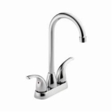 Peerless® P288LF Bar/Prep Faucet, Polished Chrome, 2 Handle, 1.8 gpm
