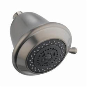 DELTA® RP43381SS Universal Premium Shower Head, 2 gpm Min, 3 Sprays, Wall Mount, 4-3/4 x 4-7/8 in Head, Stainless