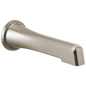 Brizo® RP92041NK Non-Diverter Tub Spout, 9 x 3-3/8 in, Brilliance® Luxe Nickel