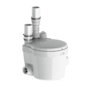 Saniflo® 021 Drain Water Pump, 18 gpm Flow Rate, 1/3 hp, Polypropylene