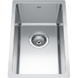 Kindred BSU1812-8N Brookmore 11.6-in LR x 18.2-in FB x 8-in DP Undermount Single Bowl Stainless Steel Sink