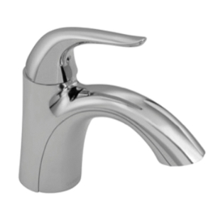 Gerber® G0040029 Viper™ Lavatory Faucet, 1.2 gpm Flow Rate, 4-1/8 in H Spout, 1 Handle, Metal Touch-Down Drain, 1 Faucet Hole, Polished Chrome