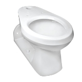 Mansfield® SmartHeight™ 531338 1313 Toilet Bowl, White, Elongated Shape, 16-1/2 in H Rim, 1-7/8 in Trapway