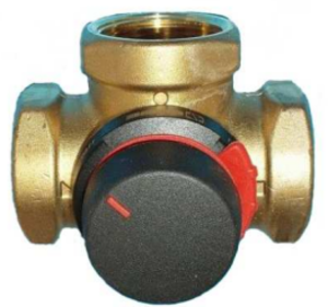 REHAU® 260106-001 3/4" FPT 3-Way Brass Mixing Valve