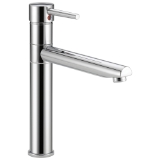 DELTA® 1159LF Trinsic® Kitchen Faucet, 1.8 gpm Flow Rate, Swivel Spout, Chrome, 1 Handle