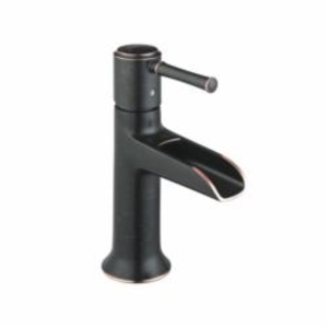 Hansgrohe 14127921 Talis C Bathroom Faucet, Commercial, 1.2 gpm Flow Rate, 3-3/8 in H Spout, 1 Handle, Pop-Up Drain, 1 Faucet Hole, Rubbed Bronze, Function: Traditional