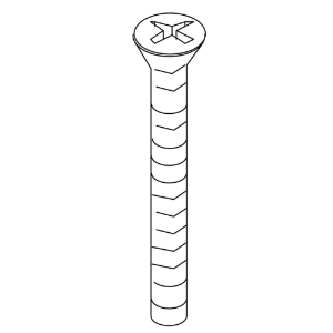 Kohler® 87536 Countersink Screw, Flat Head