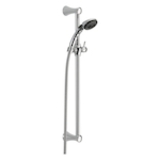DELTA® 57011 Hand Shower, 2 Shower Head, 2 gpm, 69 in L Hose, Chrome