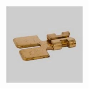 Diversitech Devco® 6211CX Wye Non-Insulated Tab Adapter, 1/4 in, Brass
