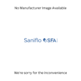 Saniflo® 1357 SANIBEST COMBINATION ELONG WHITE