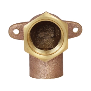 LEGEND 302-223NL Drop-Ear Elbow, 1/2 in Nominal, C x FNPT End Style, Forged Brass