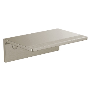 Brizo® 695007-NK Kintsu™ Tissue Holder Utility Shelf, 2 in H, Metal, Luxe Nickel