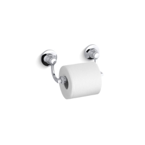 Kohler® 11415-CP Toilet Tissue Holder, Bancroft®, 3-3/4 in H, Metal, Polished Chrome