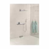 Hansgrohe 28331820 S Hand Shower Porter, Wall Mount, Plastic, Brushed Nickel