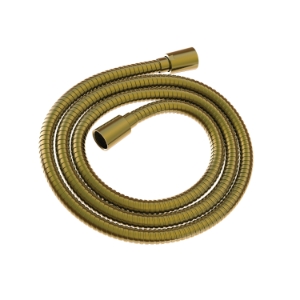Gerber® D469020BB Long Interlock Shower Hose With Brass Conical, 1/2-14 Nominal, NPSM End Style, 72 in L, 125 psi Working, Metal