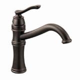 Moen® 7240ORB Kitchen Faucet, Belfield™, 1.5 gpm Flow Rate, 8 in Center, Fixed Spout, Oil Rubbed Bronze, 1 Handle