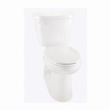 Gerber® G0020022 2-Piece Back Outlet Toilet, Maxwell® ErgoHeight™, Compact Elongated Bowl, 16-1/2 in H Rim, 1.28 gpf