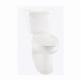 Gerber® G0020022 2-Piece Back Outlet Toilet, Maxwell® ErgoHeight™, Compact Elongated Bowl, 16-1/2 in H Rim, 1.28 gpf, White