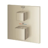 GROHE 24157EN0 Thermostatic Trim with Control Module, 7.1 gpm Valve, Brushed Nickel