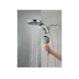 DELTA® 58680-RB25 HydroRain® 2-in-1 Shower Head and Hand Shower Combo, 7-7/8 and 4-1/8 in Dia Shower Head, 2.5 gpm Flow Rate, 82 in L Hose, Venetian Bronze