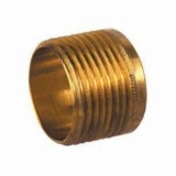 Sioux Chief 614-2 Full-Slip Straight Adapter, 1/2 in Nominal, Female C x MNPT End Style, Brass