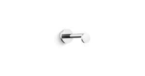KALLISTA® P34408-00 One™ Wall Mounted Euro Toilet Paper Holder Polished Chrome Single Post
