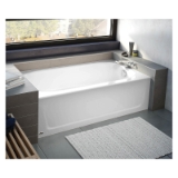 011725100 WH 5'LH AFR;BTZCT TUB 6030 WHITE