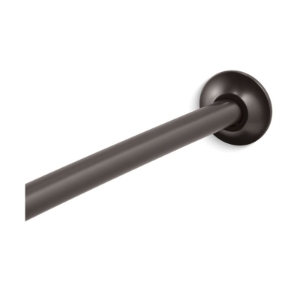 Kohler® 9350-2BZ Expanse® Transitional Curved Shower Rod, Stainless Steel, Oil Rubbed Bronze