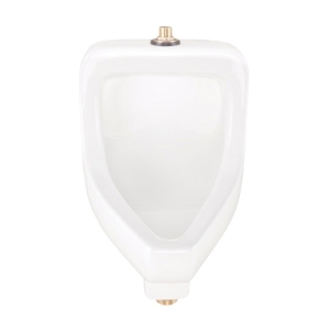 Gerber® GHE27740 Washout Spud Urinal, Layfayette™, 0.5/1.0 gpf Flush Rate, Top Spud, Wall Mount, White
