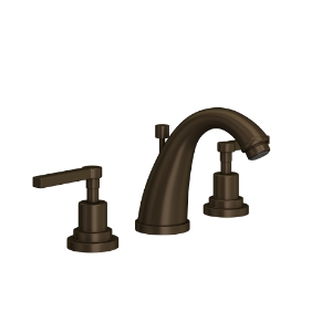 Rohl® A1208LMTCB-2 Lombardia Bathroom Faucet, 1.2 gpm Flow Rate, Tuscan Brass