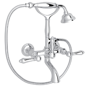 Rohl® A1401LMAPC Rohl Multiple Collections Traditional Low Level Single Tub Filler, 1.8 gpm Flow Rate, Polished Chrome