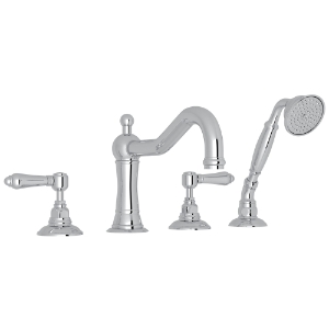 Rohl® A1404LMAPC Acqui® Tub Filler, 1.8 gpm Flow Rate, Polished Chrome, Traditional Function