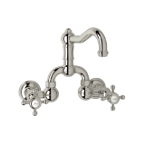 Rohl® A1418XMPN-2 Acqui® Traditional Bathroom Faucet, 1.2 gpm Flow Rate, 8 in Center, Polished Nickel