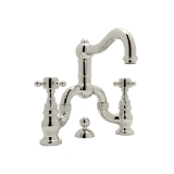 Rohl® A1419XMPN-2 Acqui® Traditional Bathroom Faucet, 1.2 gpm, Polished Nickel