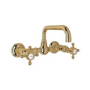 Rohl® A1423XMIB-2 Acqui Traditional Bathroom Faucet, 1.2 gpm Flow Rate, Italian Brass