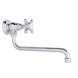 Rohl® A1445XMAPC-2 Traditional Low Level Pot Filler, 1.5 gpm Flow Rate, Polished Chrome