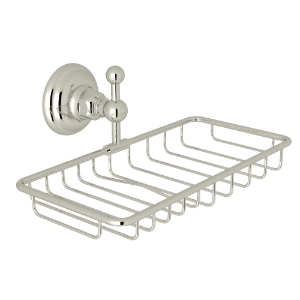 Rohl® A1493PN Rohl Multiple Collections Traditional Shower Basket, Brass, Polished Nickel