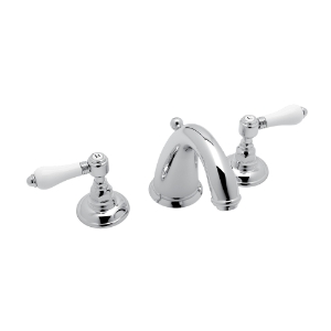 Rohl® A2108LPAPC-2 Viaggio Traditional Bathroom Faucet, 1.2 gpm Flow Rate, Polished Chrome