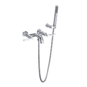 Rohl® A2202LMAPC Lombardia Modern Tub Filler, 1.8 gpm Flow Rate, Polished Chrome