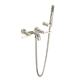 Rohl® A2202LMPN Lombardia® Modern Tub Filler, 1.8 gpm Flow Rate, Polished Nickel