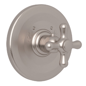 Rohl® A2914XMSTN Verona™ 3/4" Thermostatic Trim without Volume Control, Satin Nickel